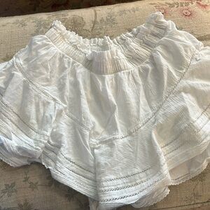 Aerie white skort, similar style to LSF